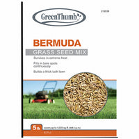 Grass Seed, Unhulled Bermuda, 5-Lbs., Covers 1,125 Sq. Ft.