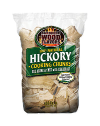 Barbeque Wood Flavors  Hickory  Cooking Chunks  432 cu. in. (Pack of 7)