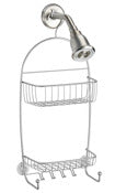 Interdesign 02946 21.25 X 9.5 X 4.5 Silver Shower Head Caddy