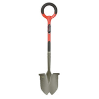 Radius Garden Root Slayer 43 in. Carbon Steel Round Spade Poly Handle