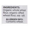 Organic Planet Traditional Whole Wheat Lomein Oriental Noodles - Case of 12 - 8 oz.