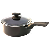 Artistry Aluminum Covered Saucepan 2 qt Black