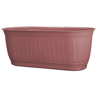 Bloem 7.5 in.   H X 7 in.   W X 24 in.   D Plastic Window Box Brick