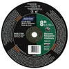 Norton 8 in. D X 5/8 in. Silicon Carbide C Cut-Off Wheel 1 pc