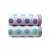 Sorema 100% Genuine Cotton Dot Set Towels Bath, Hand and Guest Multicolor 