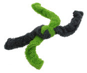 Cycle Dog Tfs-Ggy-L Large Green/Grey Fuzzies Springy Thing Dog Toy