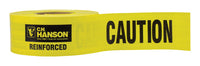 C.H. Hanson  500 ft. L x 3 in. W Polyethylene  Caution  Barricade Tape  Yellow