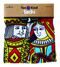 Hallmark King and Queen Crew Socks Polyester 1 pk (Pack of 2)