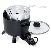 Presto Aluminum Multi-Cooker Black/Silver