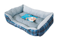 Aspen Pet Assorted Polyester Pet Bed 4.5 in. H X 15 in. W X 20 in. L