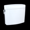 TOTO® Aquia IV® Cube Dual Flush 1.28 and 0.8 GPF Toilet Tank Only with WASHLET®+ Auto Flush Compatibility, Cotton White - ST436EMA#01