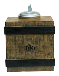 Tiki  Clean Burn  Metal  Brown  7 in. Tabletop Torch