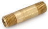 Amc 736113-0432 1/4" X 2" Low Lead Brass Nipple