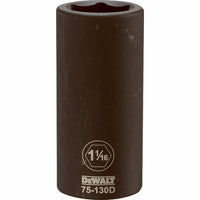 SAE Deep Impact Socket, 6-Point, 3/4-In. Drive, 1-1/16-in.