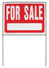 Hy-Ko  English  Red  Informational  Sign  24.5 in. H x 36.5 in. W