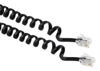 GE 25 ft. L Black Telephone Line Cord