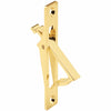 Prime-Line 3.5 in. L Brass-Plated Gold Metal Pocket Door Flush Pull