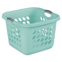 Sterilite Aqua Plastic Laundry Basket (Pack of 6)