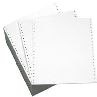 Perforated Computer Paper, 9.5 x 11-In., 20-Lbs.