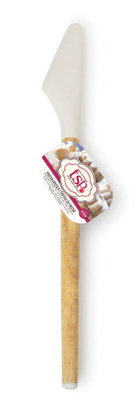 Totally Sweet Products  14 in. L Freesia Vanilla  Silicone/Wood  Icing Spatula Vanilla  1 pk (Pack of 12)