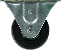 Shepherd Hardware 4 in. D Soft Rubber Rigid Caster 225 lb 1 pk