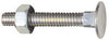 National Hardware 1-3/4 in.   L X 1/4 in.- 20  D Steel Carriage Bolts w/Nuts (Pack of 5)