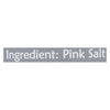 Himalania Fine Grain Himalayan Pink Salt Shaker - Case of 6 - 6 oz.