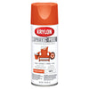 Krylon  Spray 'n Peel  Matte  Extreme Orange  Spray Paint  11 oz.