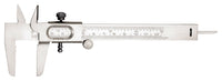 Empire  7-1/2 in. L x 2-5/8 in. W Vernier Caliper  5 in. Silver  1 pc.