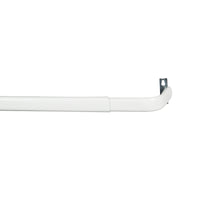 Kenney White Curtain Rod 18 in. L X 30 in. L