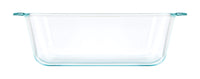 Pyrex 1134490 8 X 8 X 3 Clear Glass Deep Baking Dish