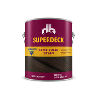 Superdeck Cool Feel Solid Chestnut Acrylic Deck Stain 1 gal. (Pack of 4)