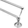 Moen Inspirations Towel Bar Double, Lounge 24 " L Chrome Finish