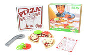 Green Toys Easy to Clean Recycled Plastic Dishwasher Safe Pizza Parlor