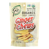 Go Organic Ginger Chews - 3.5 oz - Case of 6