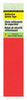 Hy-Ko 6 in. Rectangle Red Safety Tape (Pack of 5)