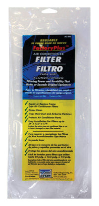 AC-Safe Factory Plus 13-1/2 in. W X 24 in. H X 1/4 in. D 5 MERV Air Conditioner Filter 1 pk