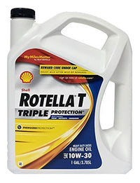 Rotella T Motor Oil, 10W-30, Gallon (Pack of 3)