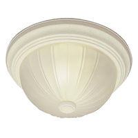 Bel Air Lighting Breakwater 6 in. H X 11 in. W X 11 in. L Antique White Ceiling Fixture