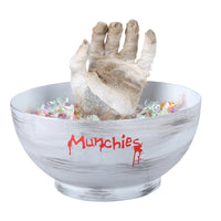 Gemmy Animation Prelit Animated Mummy Hand Candy Bowl Tabletop Decor