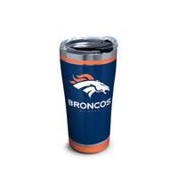 Tervis  NFL  20 oz. Denver Broncos  Double Wall Tumbler  Multicolored