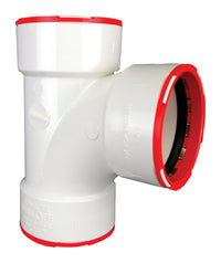 Connectite Connectite Schedule 40 3 In. Hub  X 3 In. Dia. Hub Pvc Sanitary Tee 90 Deg.