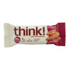 Think! Thin - Bar H-prot Double Caramel Bliss - Case of 10 - 2.1 OZ