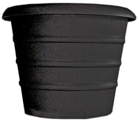 Akro Mils MSA20001G18 20" Black Marina Planter (Pack of 4)