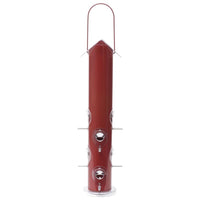 Perky-Pet Finch 1.5 lb. Metal Tube Bird Feeder 8 ports