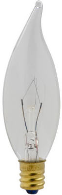 Chandelier Light Bulb, 15-Watts, 2-Pk. (Pack of 10)