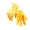 Golden Stag XL Cowhide Leather Iron Fencer Gold Gloves