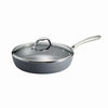 4.5 Qt Induction Aluminum Covered Deep Saute Pan - Slate Gray