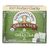 Newman's Own Organics Organic Green Tea - Case of 6 - 40 Bags