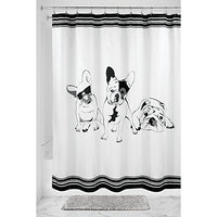 FRENCH BULLDOG SHOWER CURTAIN